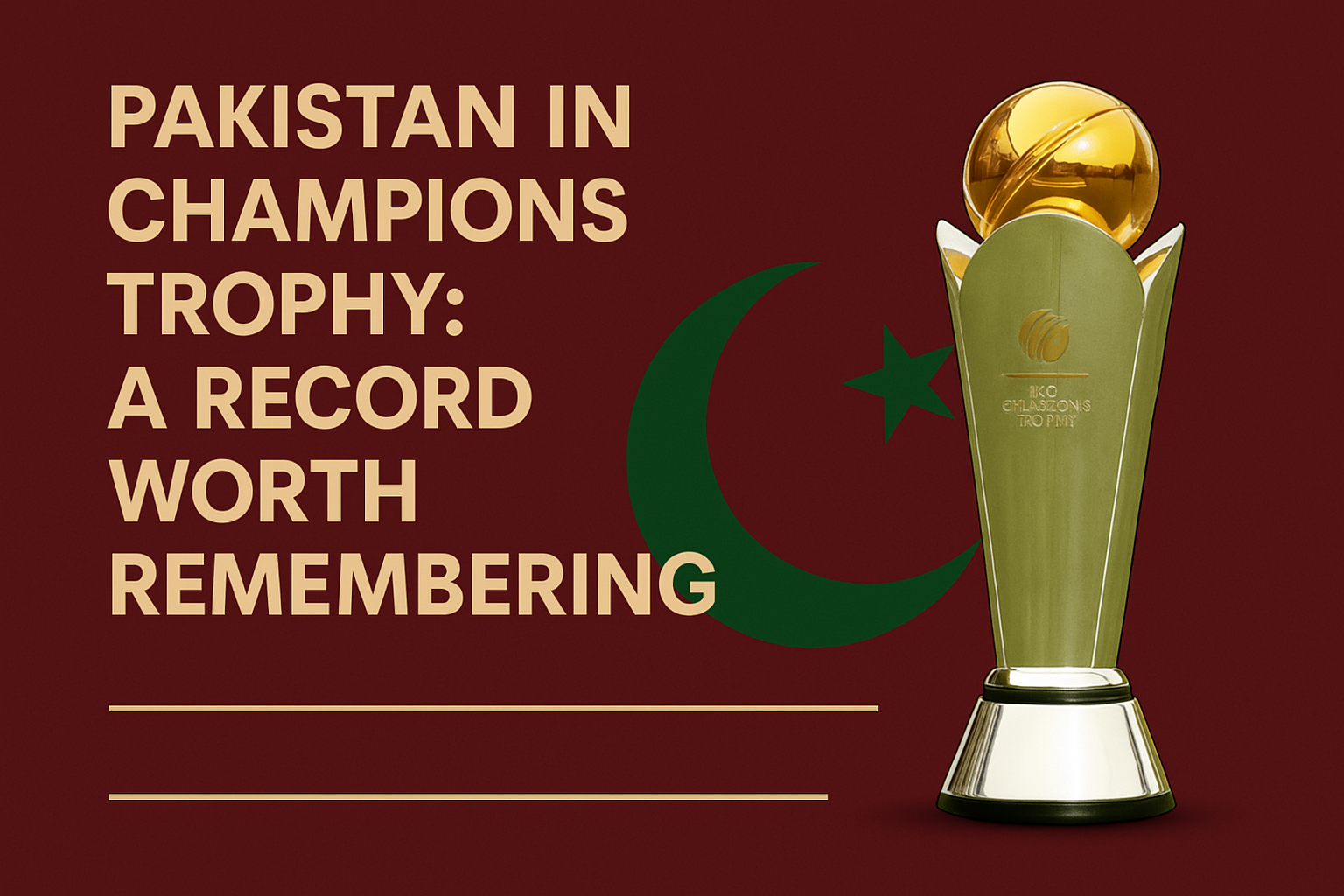 Pakistan in Champions Trophy